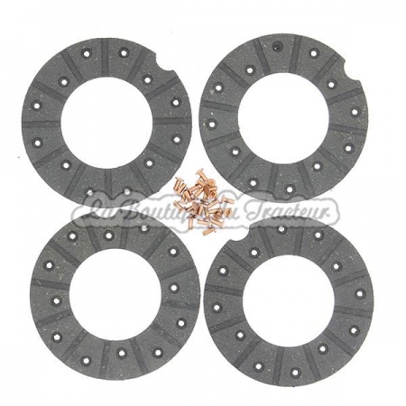 one side friction lining set