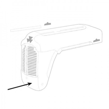 Panel inferior de capo MF35/37/42