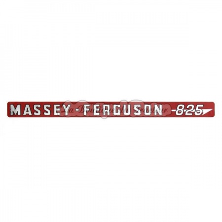 Pegatina lateral para Massey Ferguson 825 (unidad)