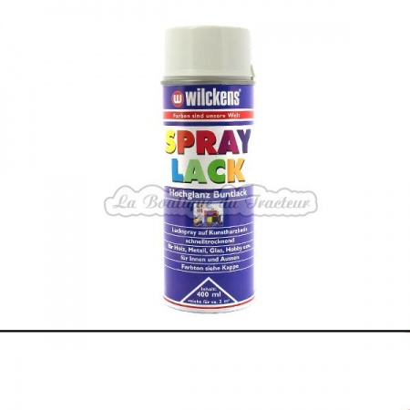 Peinture blanc brillant (aérosol 400 ml)