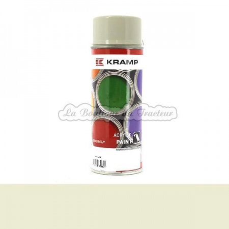 Peinture blanc Renault RAL 319 pour jantes (aérosol 400 ml)