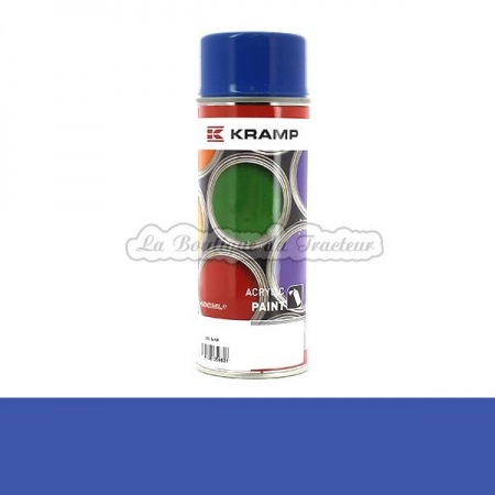Peinture bleu New Holland, après 2000 (aérosol 400 ml)