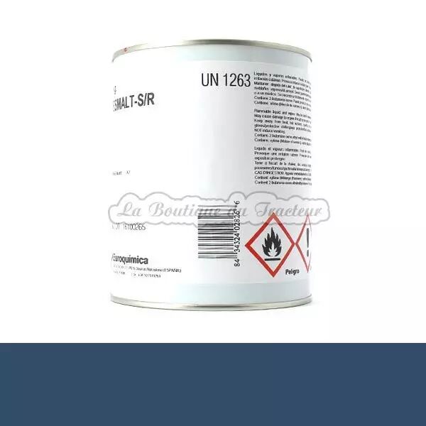 Peinture glyc�ro bleu Lanz, 830 ml