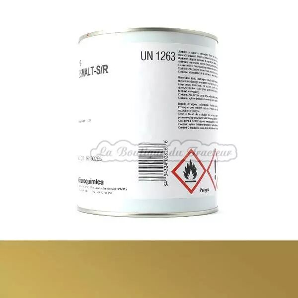 Peinture glyc�ro dor�e Massey Ferguson GoldBird, 830 ml