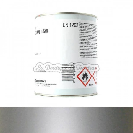 Peinture glycéro gris argenté Massey Ferguson, 830 ml
