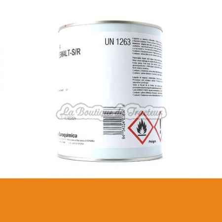 Peinture glycéro orange clair Renault, 830 ml