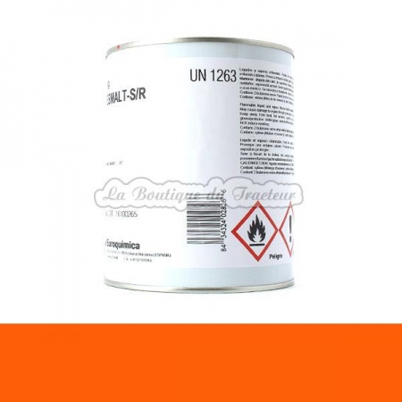 Peinture glycéro orange Vendeuvre, 830 ml