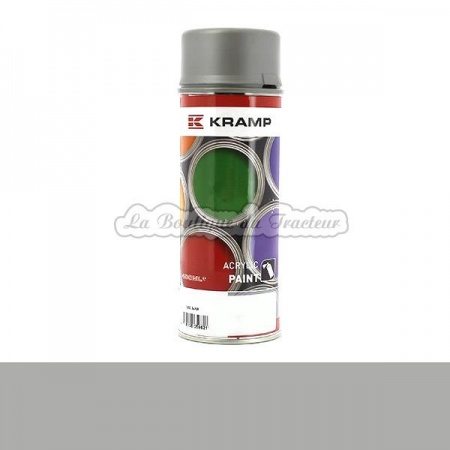 Peinture gris métallisé Massey Ferguson (aérosol 400 ml)