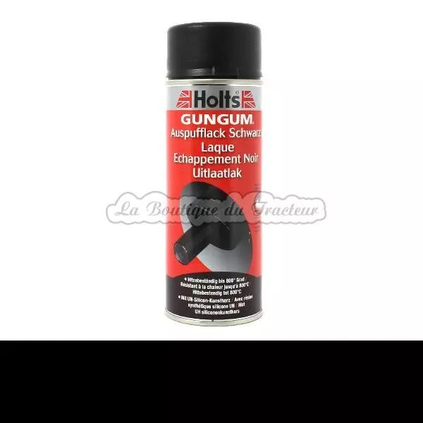 Peinture noir haute temp�rature (a�rosol 400 ml)