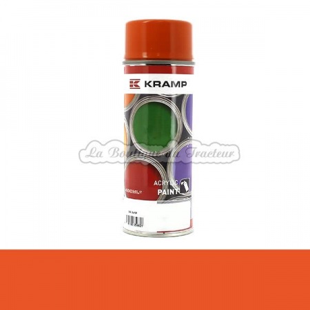 Peinture orange Fiat (aérosol 400 ml)