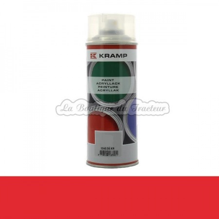 Peinture rouge Zetor (aérosol 400 ml)