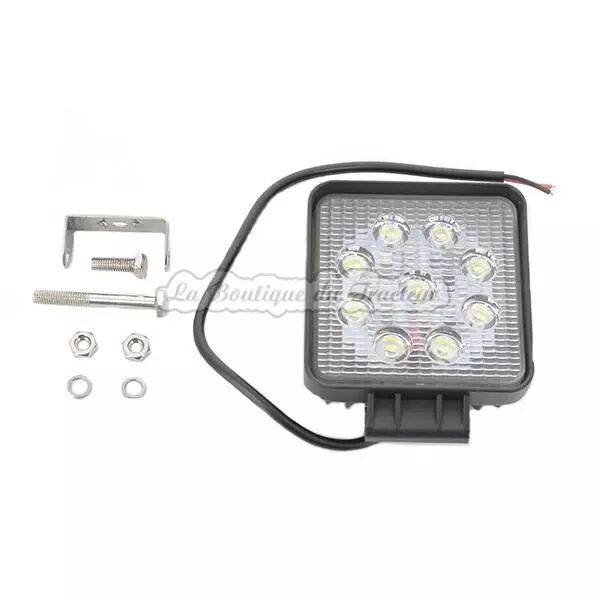 Phare de travail � LED carr� 2070 Lumens