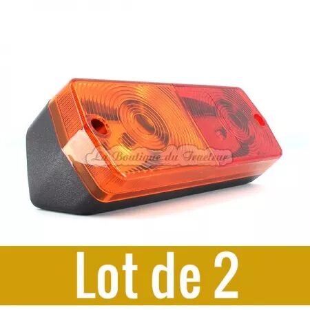 Piloto trasero inclinado derecho/izquierdo (la par)