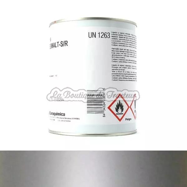 Pintura glicero gris plateado Massey Ferguson, 830 ml