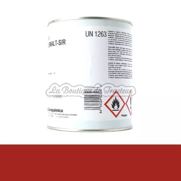 Pintura gl�cero roja Massey Harris, 830 ml
