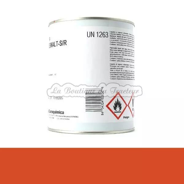 Pintura naranja Case
