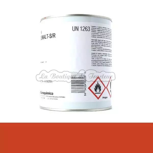 Pintura naranja oscura Renault