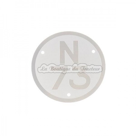 Placa para tractores Renault modelo N73