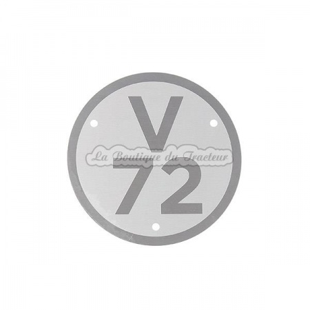 Placa para tractores Renault modelo V72