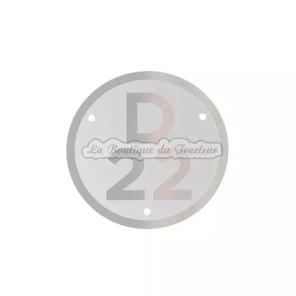 Plaque de mod�le Renault D22