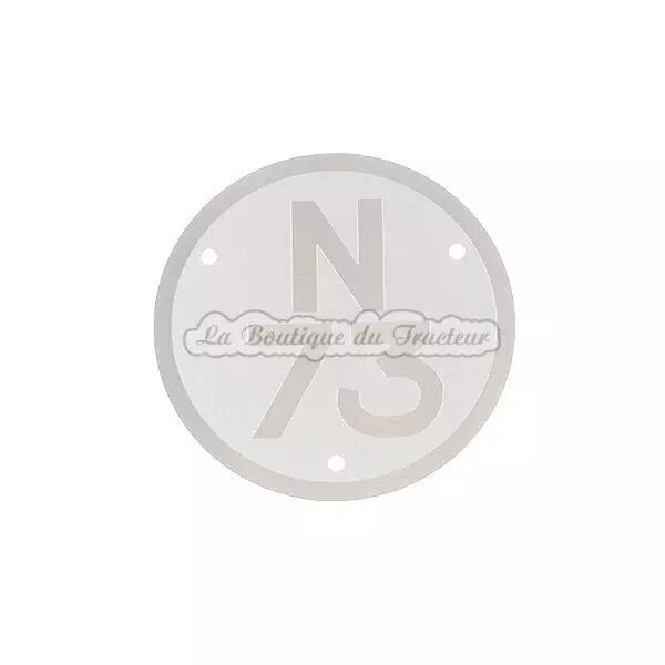 Plaque de mod�le Renault N73