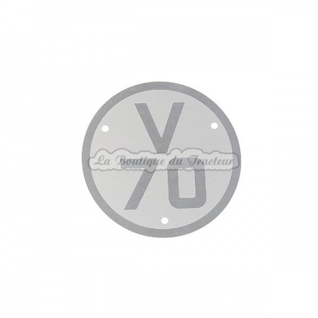Plate for Renault tractors model V70