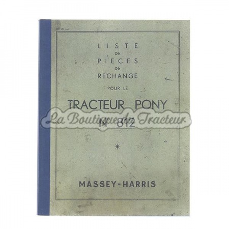PONY 812 spare parts manual