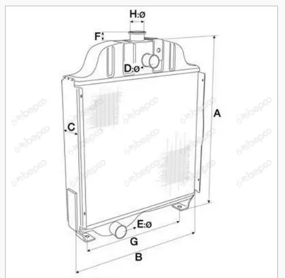 Radiateur MF65