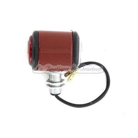 rear light red & white