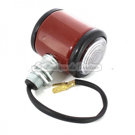 rear light red & white