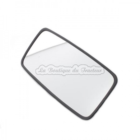 Rétroviseur rectangulaire convexe réversible (D/G) 420 x 220mm pour tracteurs Case IHC