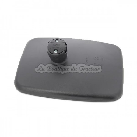 Retrovisor convexo rectangular reversible (R / L) 328 x 238 mm para tractores Case IHC, Massey Ferguson y John Deere.