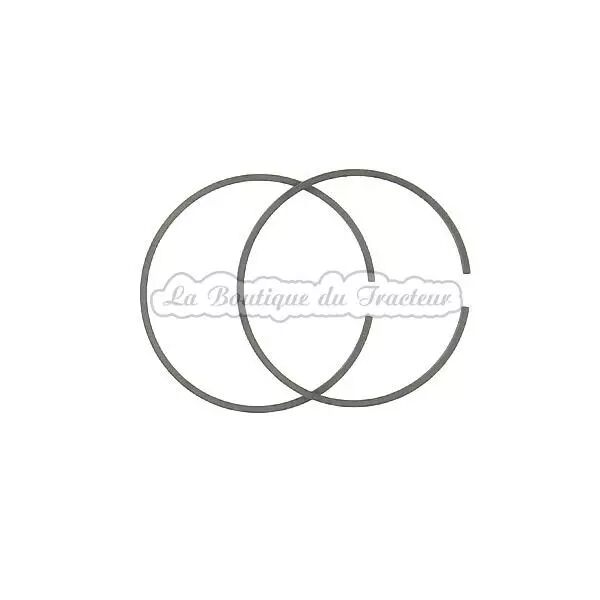 Segments de piston de distributeur de prise de force Massey Ferguson, lot de 2 (OEM : 1866260M1)