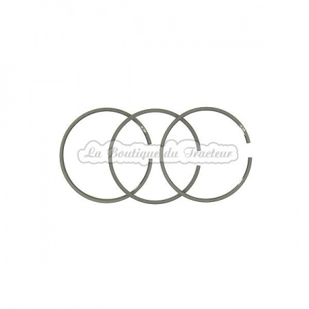 Segments de piston de vérin de relevage Ferguson, Ford, jeu de 3 (OEM : 180898M1)