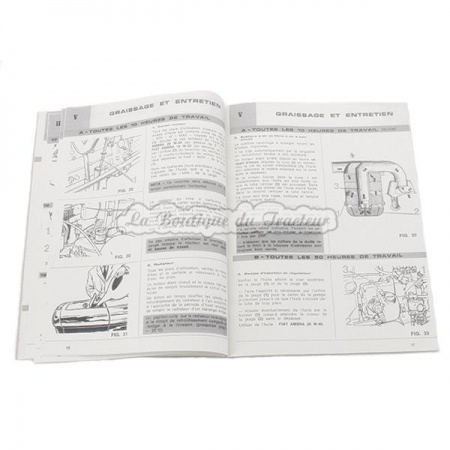 Service and maintenance manual for Fiat 850 tractors