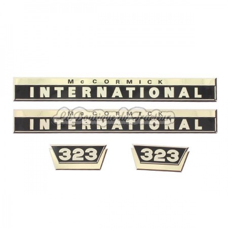 Side stickers IHC Mc Cormick International 323 (complete set)