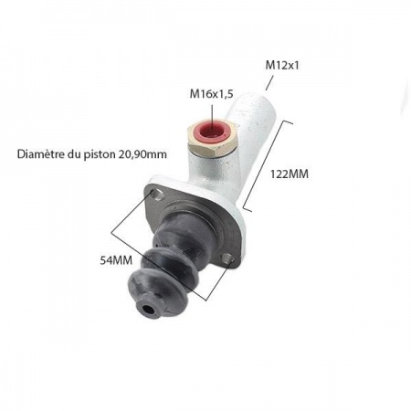 Soporte del pedal fijo del cilindro maestro Zetor (OEM: 975032)