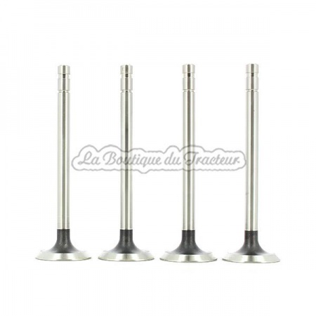 Soupape d´échappement IHC farmall M, W6 (jeu de 4) cder x 4
