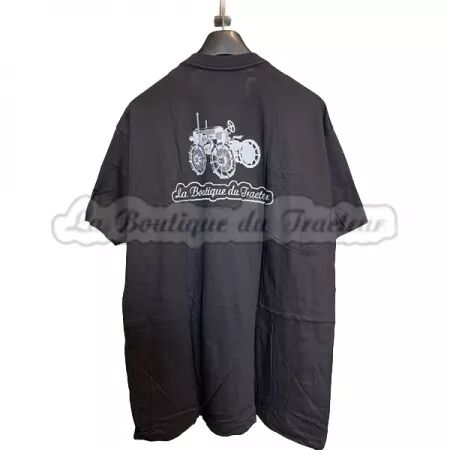 Tee-shirt noir  LA BOUTIQUE DU TRACTEUR