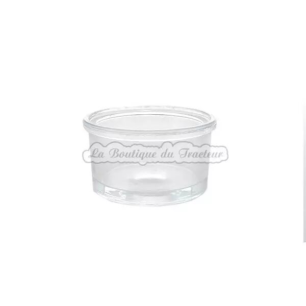 Vaso del filtro de combustible fondo plano MF 2656
