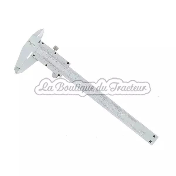 Vernier caliper in stainless steel 1 to 150 mm