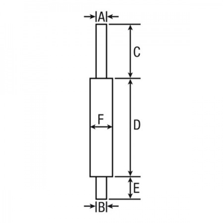 Vertical exhaust (silent) Massey Ferguson 2620, 2640 (OEM: 3041515M94)