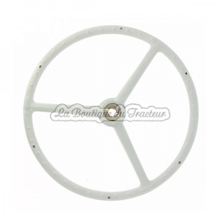 Volante de direccion blanco DAVID BROWN